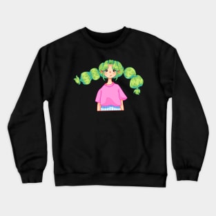 Lazy girl Crewneck Sweatshirt